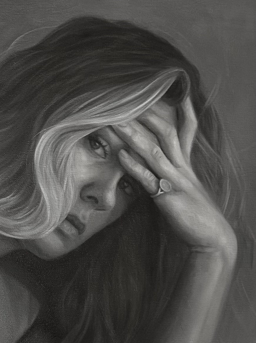 Sitting with Myself - Portrait of the Artist