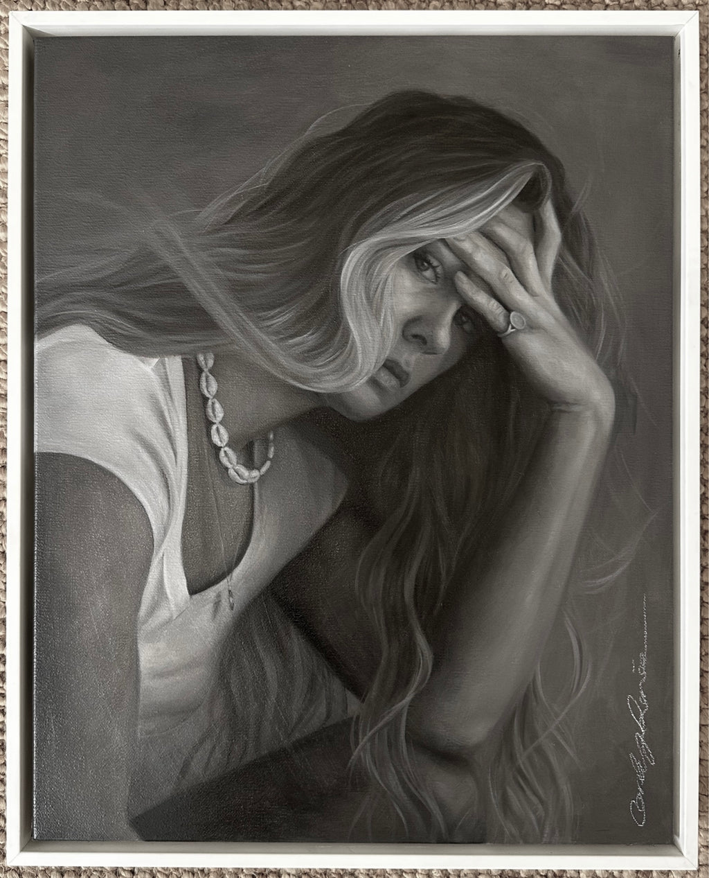 Sitting with Myself - Portrait of the Artist