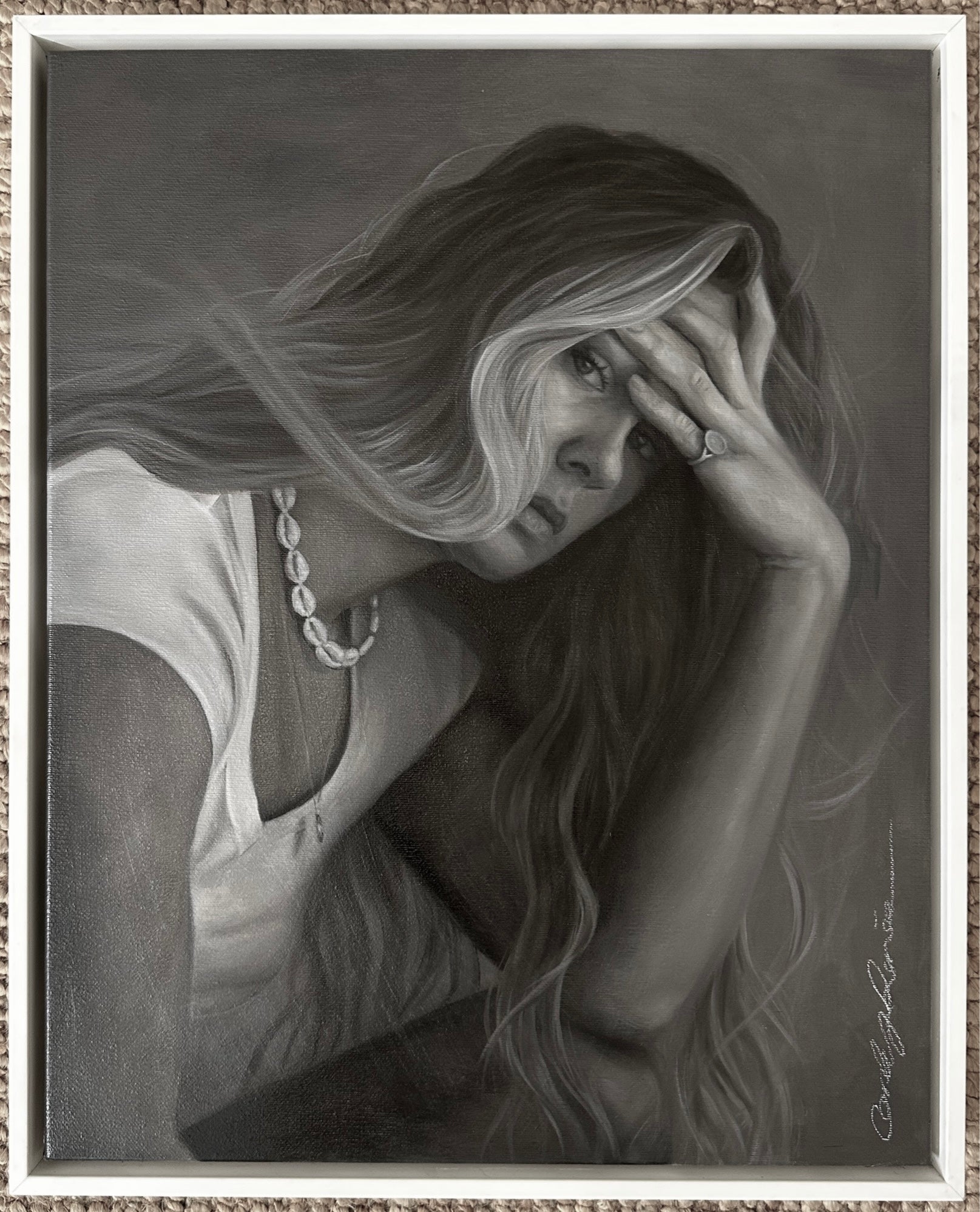 Sitting with Myself - Portrait of the Artist